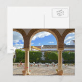 Carte Postale Jardins du Palais de Cordoue (Devant / Derrière)