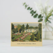 Carte Postale Jardins El Mirador Palm Springs CA (Debout devant)