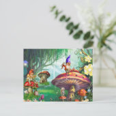 Carte Postale Jardins enchantés (Debout devant)