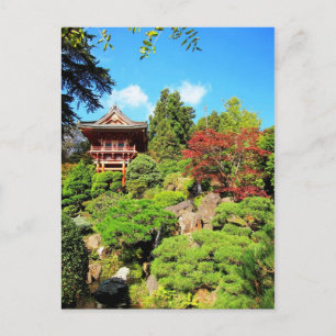 Carte Postale Jardins japonais de thé de San Francisco
