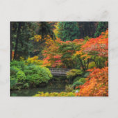 Carte Postale Jardins Japonais En Automne À Portland, Oregon 5 (Devant)