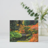 Carte Postale Jardins Japonais En Automne À Portland, Oregon 5 (Debout devant)