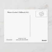 Carte Postale Jardins Minter (Dos)