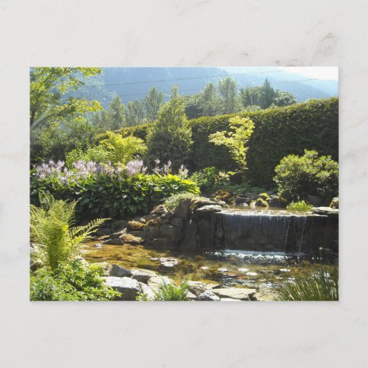 Carte Postale Jardins Minter (Devant)