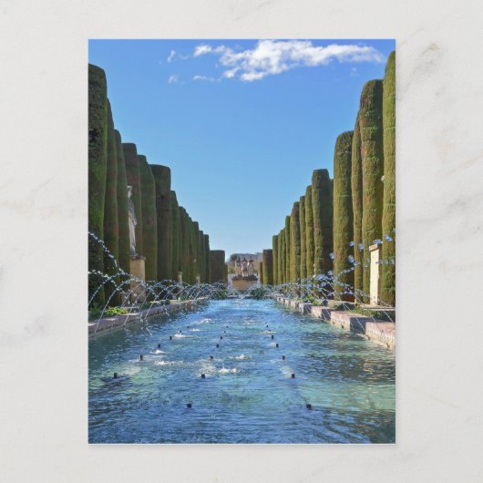 Carte Postale Jardins officiels (Devant)