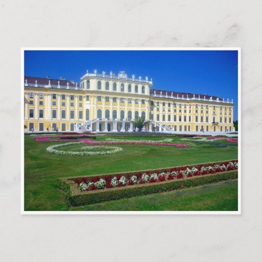 Carte Postale jardins schönbrunn (Devant)