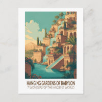 Jardins suspendus de Babylone 7 Merveilles du Mond