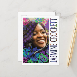 Carte postale Jasmine Crockett