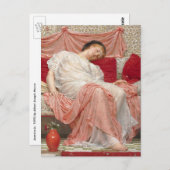 Carte Postale Jasmine par Albert Joseph Moore, Beaux-Arts victor (Devant / Derrière)