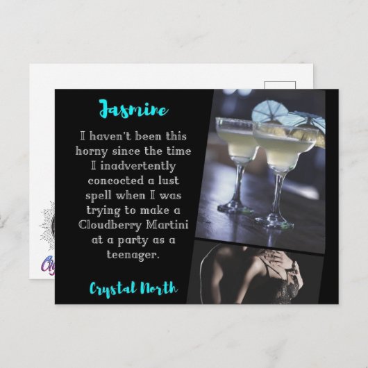 Carte postale Jasmine Teaser 11 (Devant / Derrière)