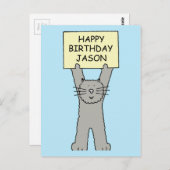 Carte Postale Jason Jappy Birthday (Devant / Derrière)