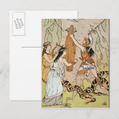 Carte Postale Jason saisissant la toison d'or (Devant / Derrière)