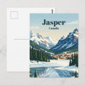 Carte Postale Jasper Alberta Canada (Devant / Derrière)