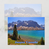 Carte Postale Jasper Alberta Canada (Devant / Derrière)