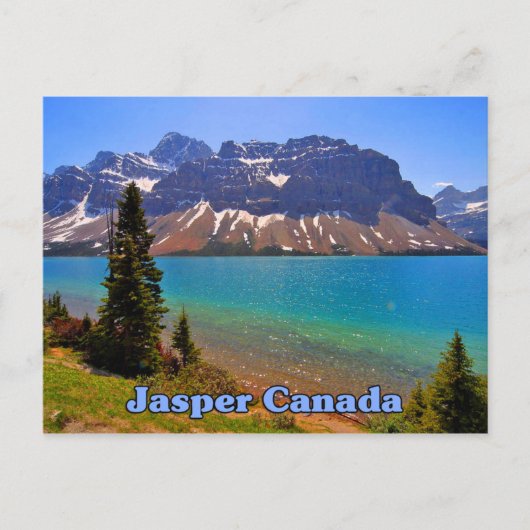 Carte Postale Jasper Alberta Canada (Devant)