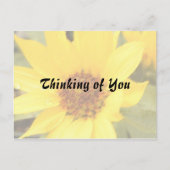 Carte postale Jaune (Devant)