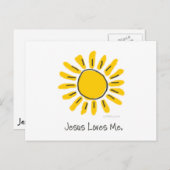 Carte Postale Jaune (Devant / Derrière)