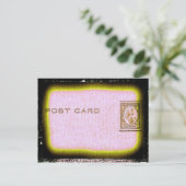 Carte postale (Jaune) (Debout devant)