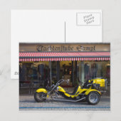 Carte Postale Jaune Bom Trier (Devant / Derrière)