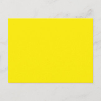 Carte Postale Jaune canari