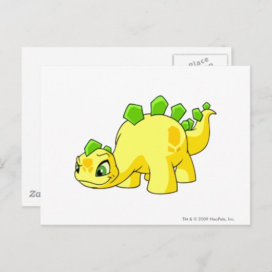 Carte Postale Jaune de Chomby (Devant / Derrière)