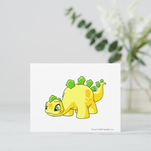 Carte Postale Jaune de Chomby (Debout devant)