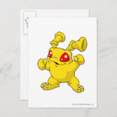 Carte Postale Jaune de Grundo (Devant / Derrière)