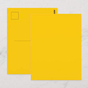 Carte Postale Jaune de sécurité des autobus scolaires Automne Co
