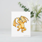 Carte Postale Jaune de Shoyru (Debout devant)