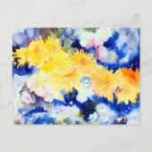 Carte Postale Jaune et bleu par Charles Demuth (Devant)