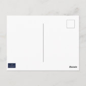 Carte Postale Jaune et rose (Dos)