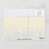 Carte Postale Jaune Golden field, fleur du Manitoba (Dos)