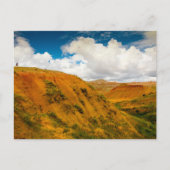 Carte Postale Jaune Mounds Vue, Badlands National Park, SD (Devant)