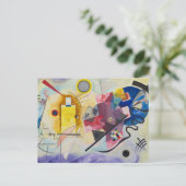 Carte Postale Jaune, Rouge, Bleu par Wassily Kandinsky (Debout devant)