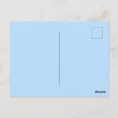 Carte postale jaune Sunny Beach Stick (Dos)