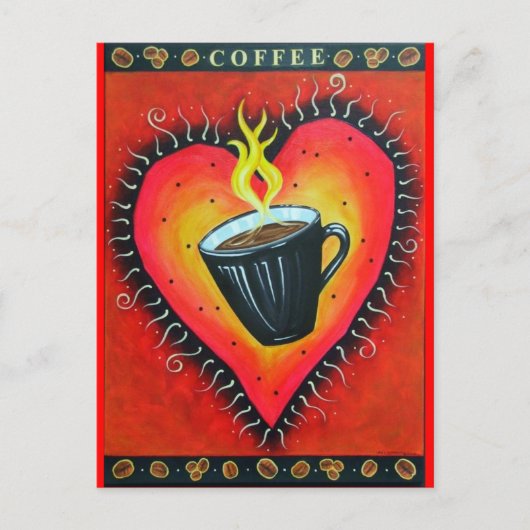 Carte postale "Java Love" (Devant)