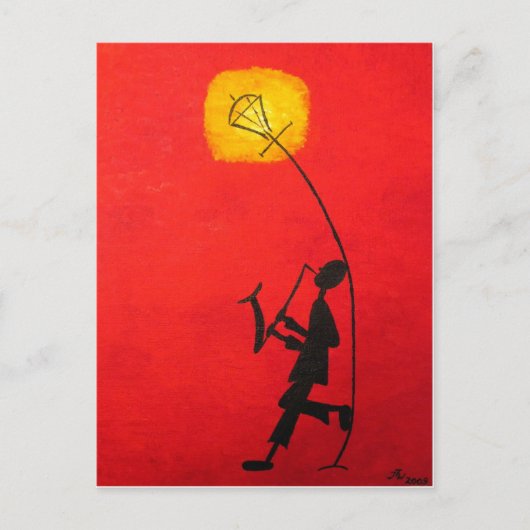 Carte Postale Jazz (Devant)