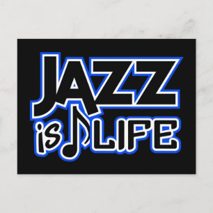 Carte postale Jazz