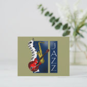 Carte Postale Jazz (Debout devant)