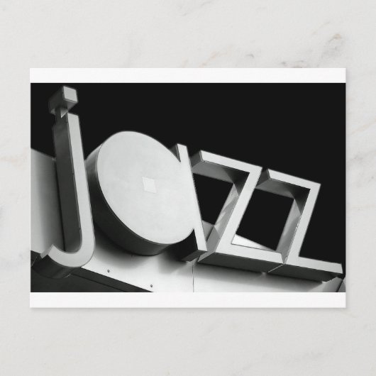 Carte Postale Jazz (Devant)
