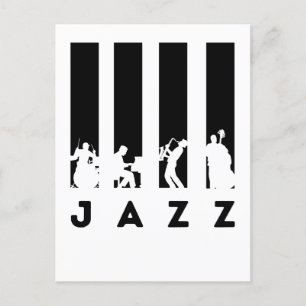 Carte Postale Jazz Band