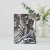 Carte Postale Jazz cool (Debout devant)