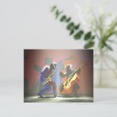 Carte Postale Jazz Duel (Debout devant)