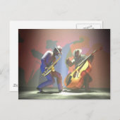 Carte Postale Jazz Duel (Devant / Derrière)