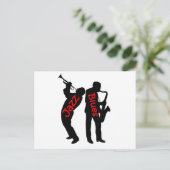 Carte Postale Jazz et blues (Debout devant)