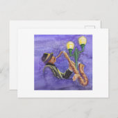 Carte postale Jazz Guy (Devant / Derrière)