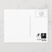 Carte postale Jazz Moon (Dos)