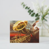 Carte Postale Jazz par Lenny (Debout devant)