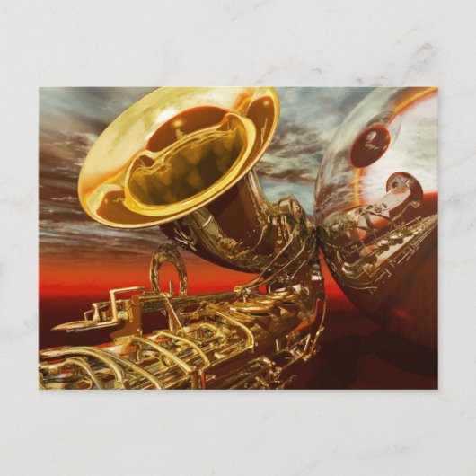 Carte Postale Jazz par Lenny (Devant)