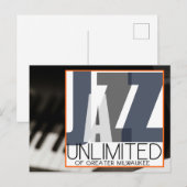 Carte postale Jazz Unlimited (Devant / Derrière)